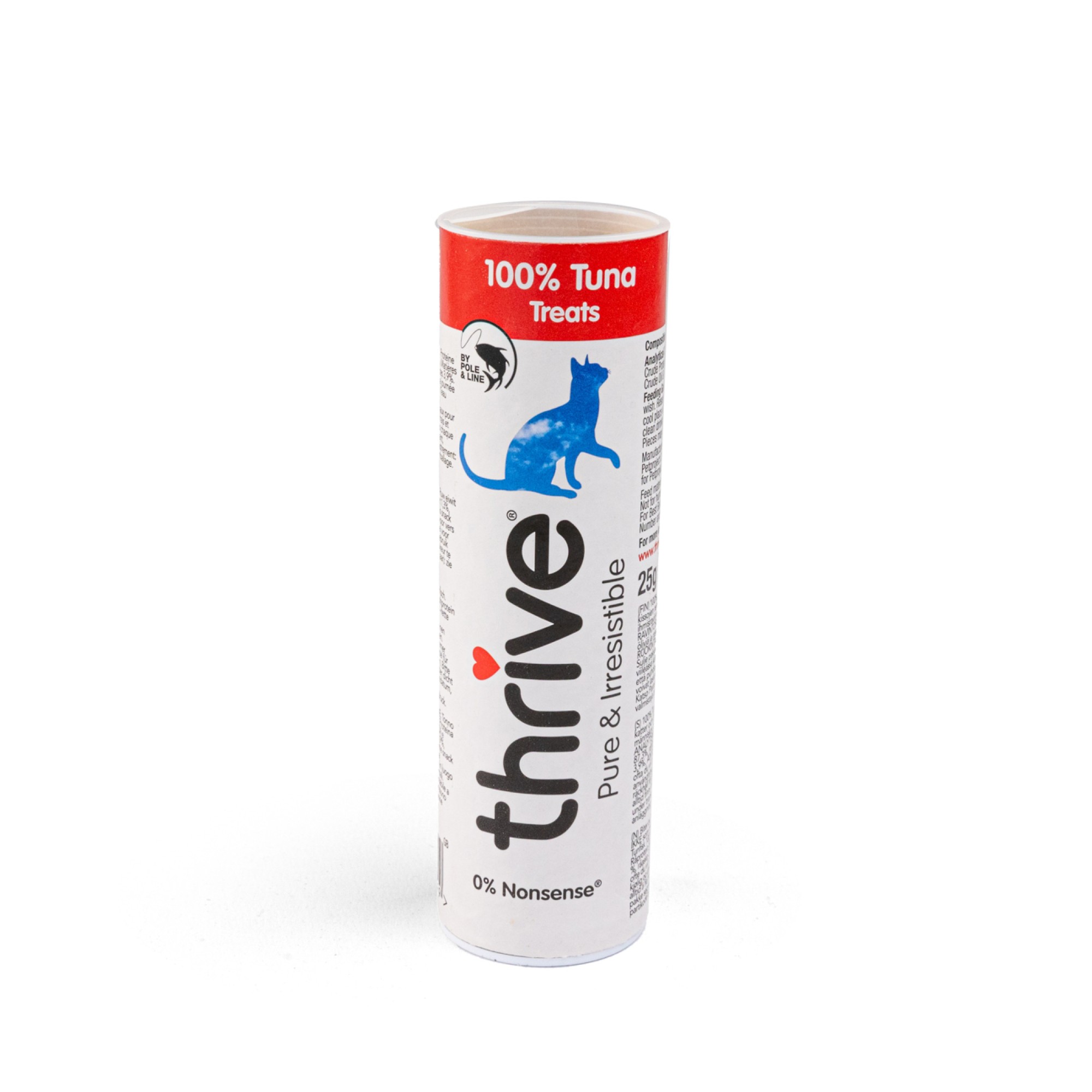 Thrive Pure&Irresistible kattensnack Tonijn 25 gr.