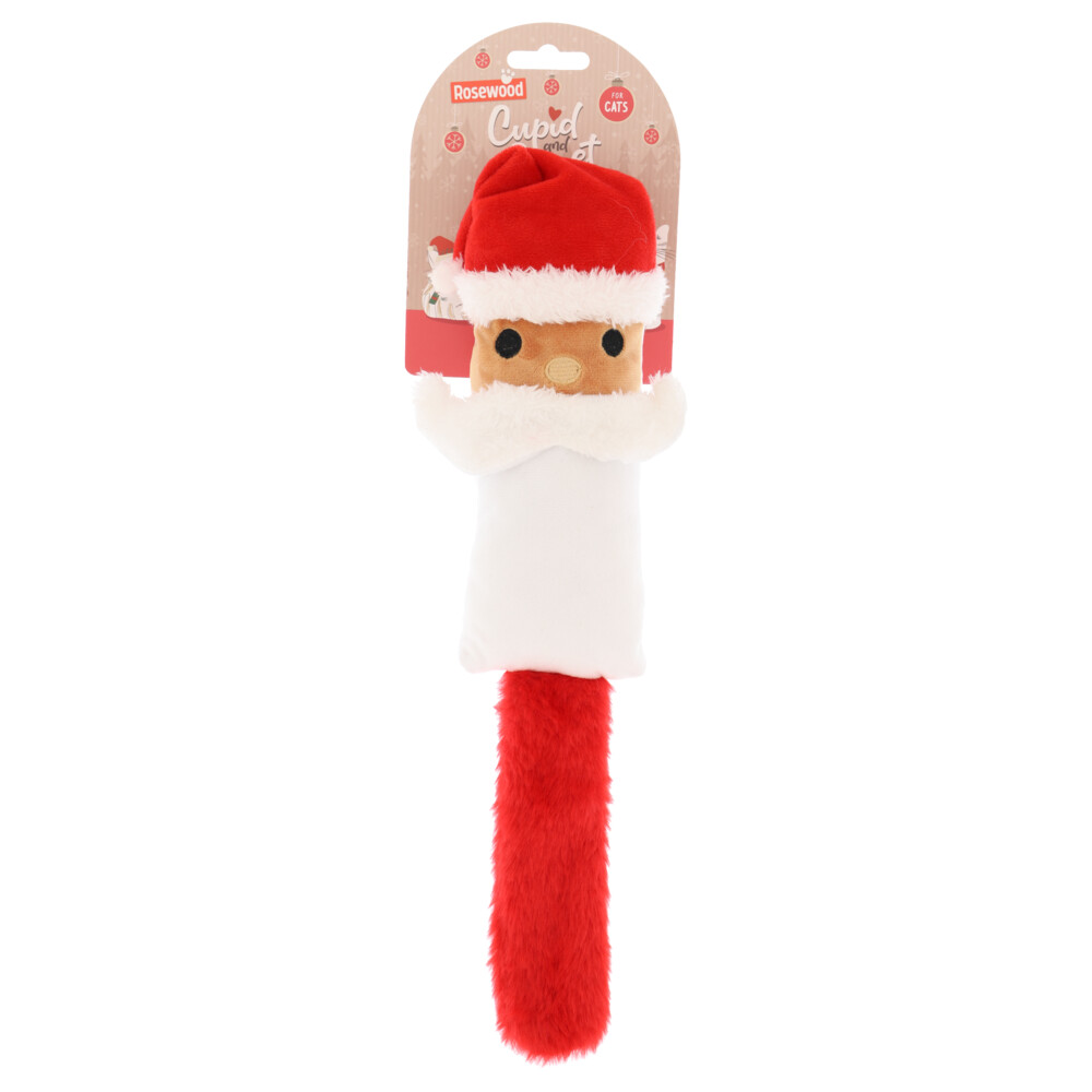Rosewood Kattenspeelgoed Cupid&Comet Scott Santa Kicker