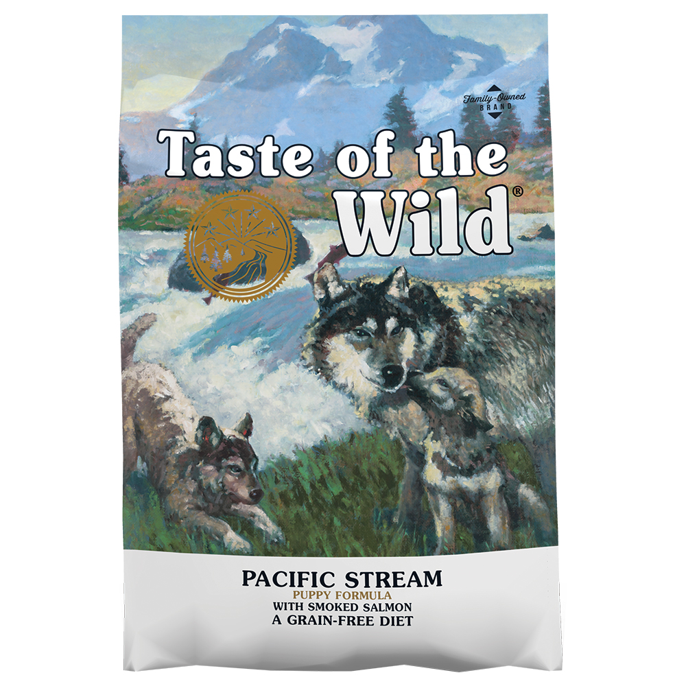 Taste of the Wild 2 x 2kg + 1 x 2 kg gratis!  droogvoer voor honden 3 x 2 kg - Pacific Stream Puppy (3 x 2kg)
