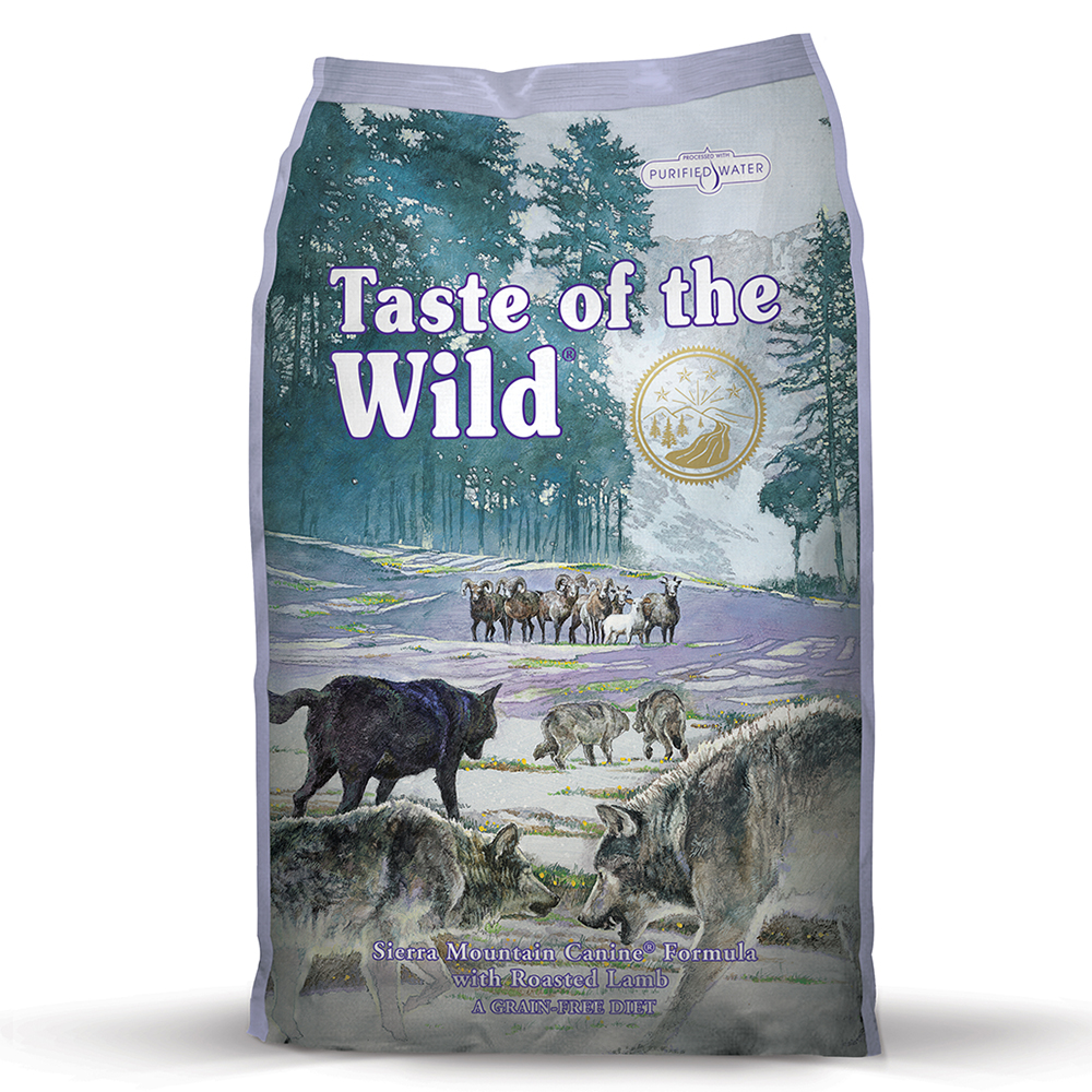 Taste of the Wild 2 x 2kg + 1 x 2 kg gratis!  droogvoer voor honden 3 x 2 kg - Sierra Mountain (3 x 2kg)