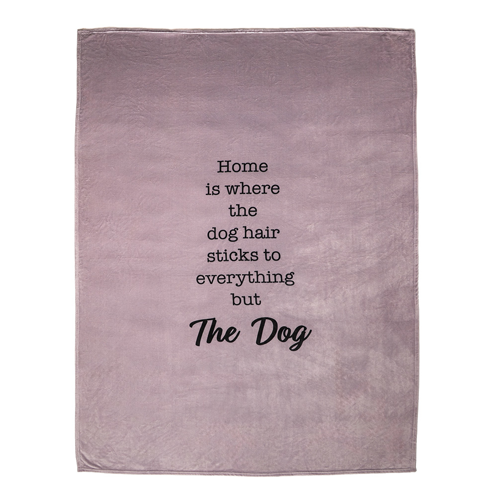 TIAKI hondendeken Home taupe 75x100cm voor honden & Hondenliefhebbers