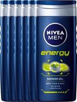 Nivea Men Energy Douchegel Voordeelverpakking 6x250ml