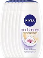 Nivea Care & Cashmere Douchecreme Voordeelverpakking 6x250ml