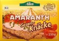 Allos Amaranth-Sesam-Knäckebrot