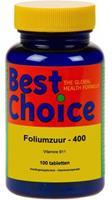 Best Choice Foliumzuur-400 Tabletten 100st