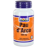 NOW Pau D'Arco 500mg Capsules 100st