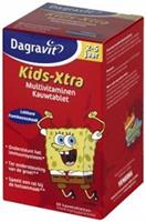 Dagravit Kids Multivitamine Xtra 3-5 Kauwtabletten Aardbei 60st