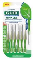 Gum Trav-ler ragers 1.1 mm groen 6 stuks