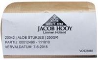Jacob Hooy Aloe stukjes