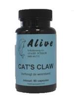 Alive Cats Claw 500mg Capsules 80st