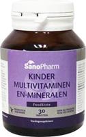 Sanopharm Kindermultivitaminen en mineralen foodstate 30tb