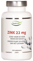 Nutrivian Zink Methionine 22mg Tabletten 100st