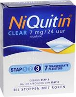 Niquitin Clear Pleisters 7mg Stap 3