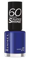 Rimmel 60sec Supershine Nagellak : 828 - Danny Boy, Blue! (8ml)