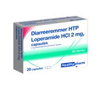 Healthypharm Diarreeremmer 2mg Capsules 20st