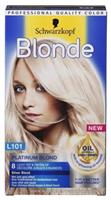 Schwarzkopf Blonde L101 Platinum Zilver Blond