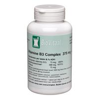 Biovitaal Vitamine b3 complex 375mg 100 tabletten