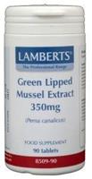 Lamberts Groenlipmossel Extract 350 Mg (90tb)