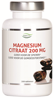 Nutrivian Magnesium Citraat 200mg Tabletten 200st