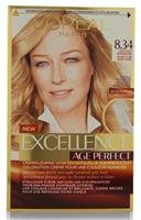 L'Oreal Excellence Creme Age Perfect Haarverf 8.34 Licht Goud Koperblond