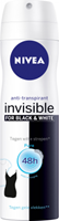 Nivea Deodorant - Spray Invisible Black & White Pure 150 ml