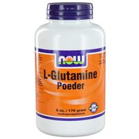 L-Glutaminpulver - Now Foods - Geschmacksneutral - 170 Gramm