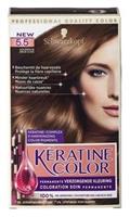 Schwarzkopf Keratine Haarverf - Color 5.5 Goudbruin