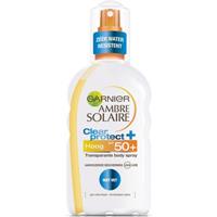 Garnier Ambre Solaire Zonnebrand Clear Protect Spray Factorspf50