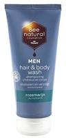Bee Honest Men Hair & Body Wash Rozemarijn