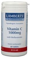 Lamberts VITAMINA C 1000mg con bioflavonoides 60 cápsulas