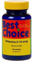 Best Choice Vitamine D3 25mcg Tabletten 180st
