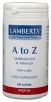 Lamberts A-z multi 60 tabletten