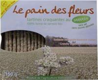 Le Pain Des Fleurs Boekweitcrackers zonder zout 150g