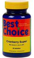 Best Choice Cranberry Super Tabletten 60st