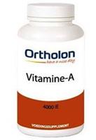 Ortholon Vitamine A 4000 IE Capsules 60st