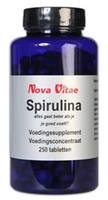 Nova Vitae Spirulina Tabletten 250st