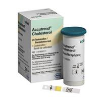 Accutrend cholesterol teststrips