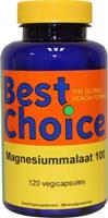 Best Choice Magnesium Malaat Capsules 120st