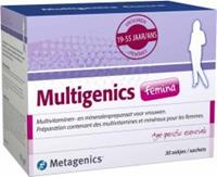 Metagenics Multigenics Femina Zakjes
