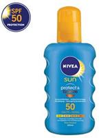 Nivea Sun Zonnemelk Protect&Bronze Factor 50 Spray, 200 ml