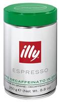 illy Kaffeebohnen Decaf Entkoffeiniert - 250g Bohnen, koffeinfrei, 100% Arabica Kaffee