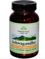 Biologische Ashwagandha, 400 mg (90 Veggie Caps) - Organic India