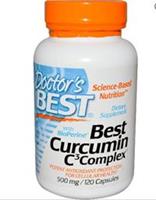 doctorsbest Best Curcumin C3 Complex 500 mg (120 Capsules) - Doctor's Best