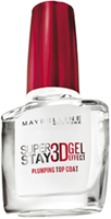 Maybelline New York Superstay 3D Gel topcoat - Transparant