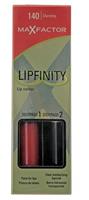 Max Factor Lipfinity Lip Colour, 140 Charming, Charming