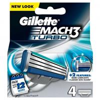 Gillette Mach 3 Turbo Scheermesjes - 16 stuks
