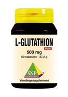 SNP L-glutathion 500 mg puur 60ca