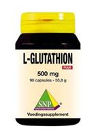 SNP L-glutathion 500 mg puur 90ca