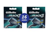 Gillette Mach3 scheermesjes (16 st.)
