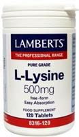 Lamberts L-lysine 500 mg 120 tabletten
